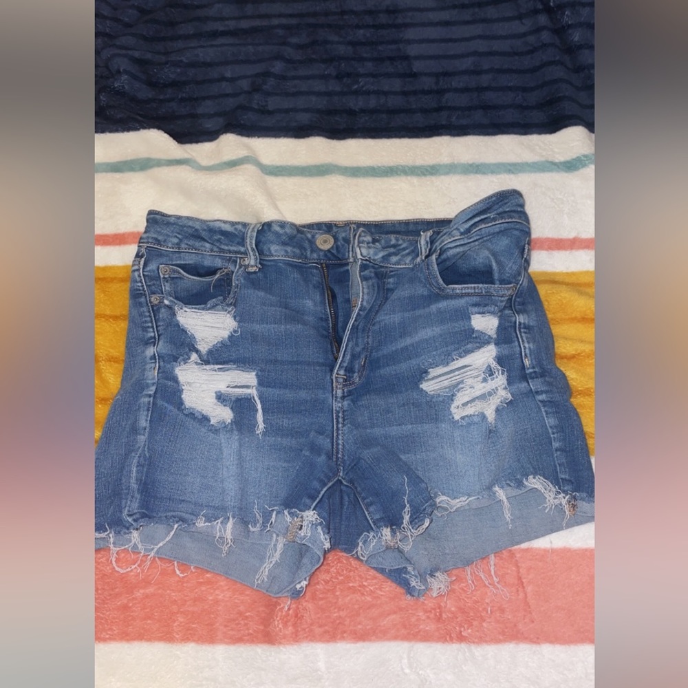 American Eagle Next level stretch Hi Rise Shortie Size 14